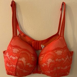 Lane Bryant Caique Bra, Red Lacy, 42DD